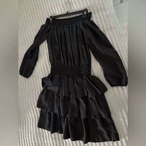 Michael Kors Black Long Sleeve Dress